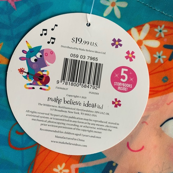 Make believes ideas enchaned collection 5 story books set with carrying bag - Picture 2 of 3